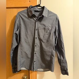 Arc'teryx Blueish-Grey Button-Up Shirt